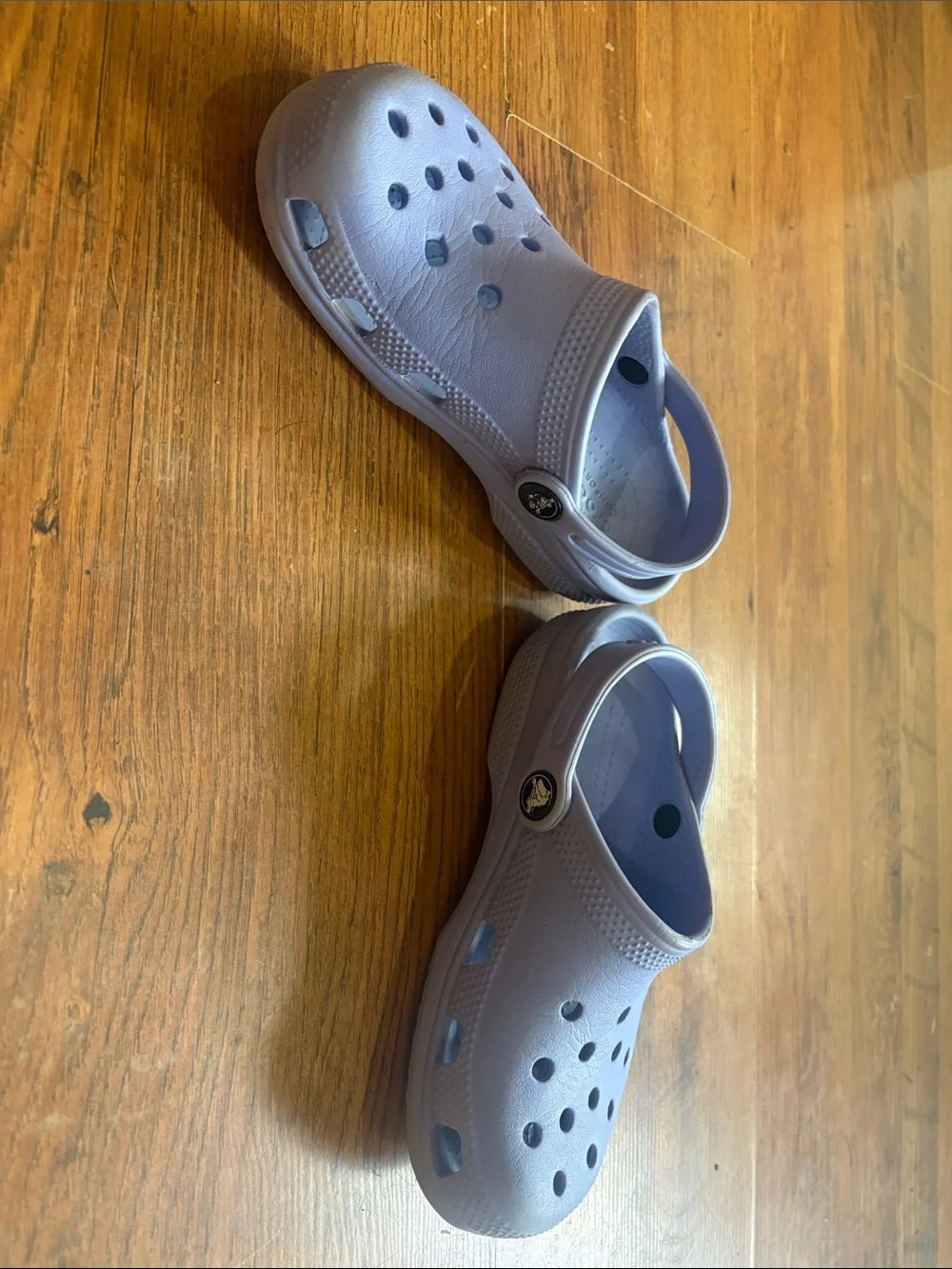 CROCS Kids Classic Clogs in Light Lavender